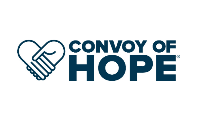 Image for 
    Convoy of Hope is a faith-based organization with a driving passion to feed
    the world through children's feeding initiatives, community outreach, and disaster
    response. In partnership with local churches, businesses, civic organizations, and
    government agencies, Convoy strategically offers help and hope to communities
    throughout the world.
    